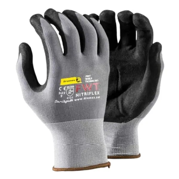 Dromex Gloves - Synthetic Nitriflex Palm coated glove