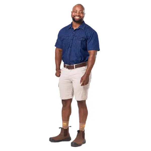 HORIZON DENIM SHORT SLEEVE SHIRT