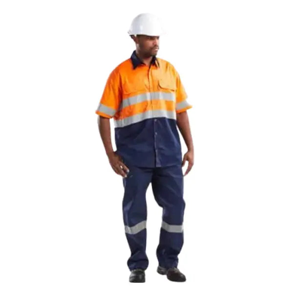 ORANGE REFLECTIVE SHORT SLEEVE SHIRT