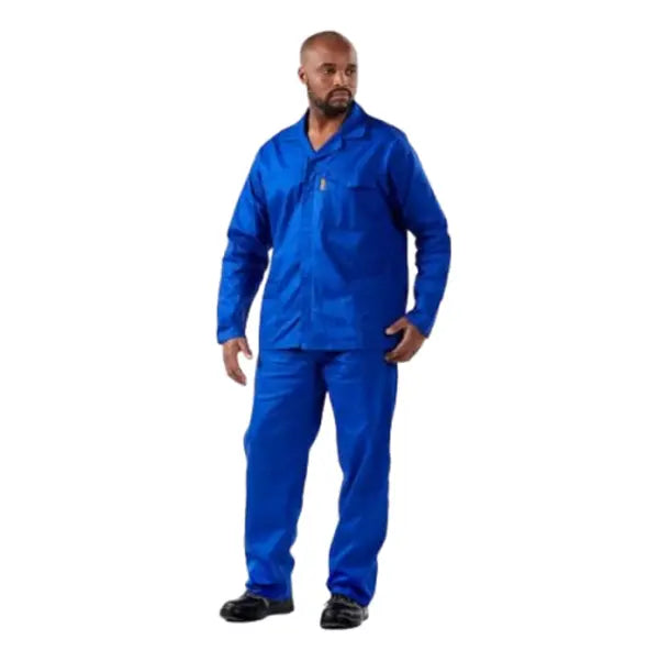 ROYAL BLUE J54 100% COTTON PANTS